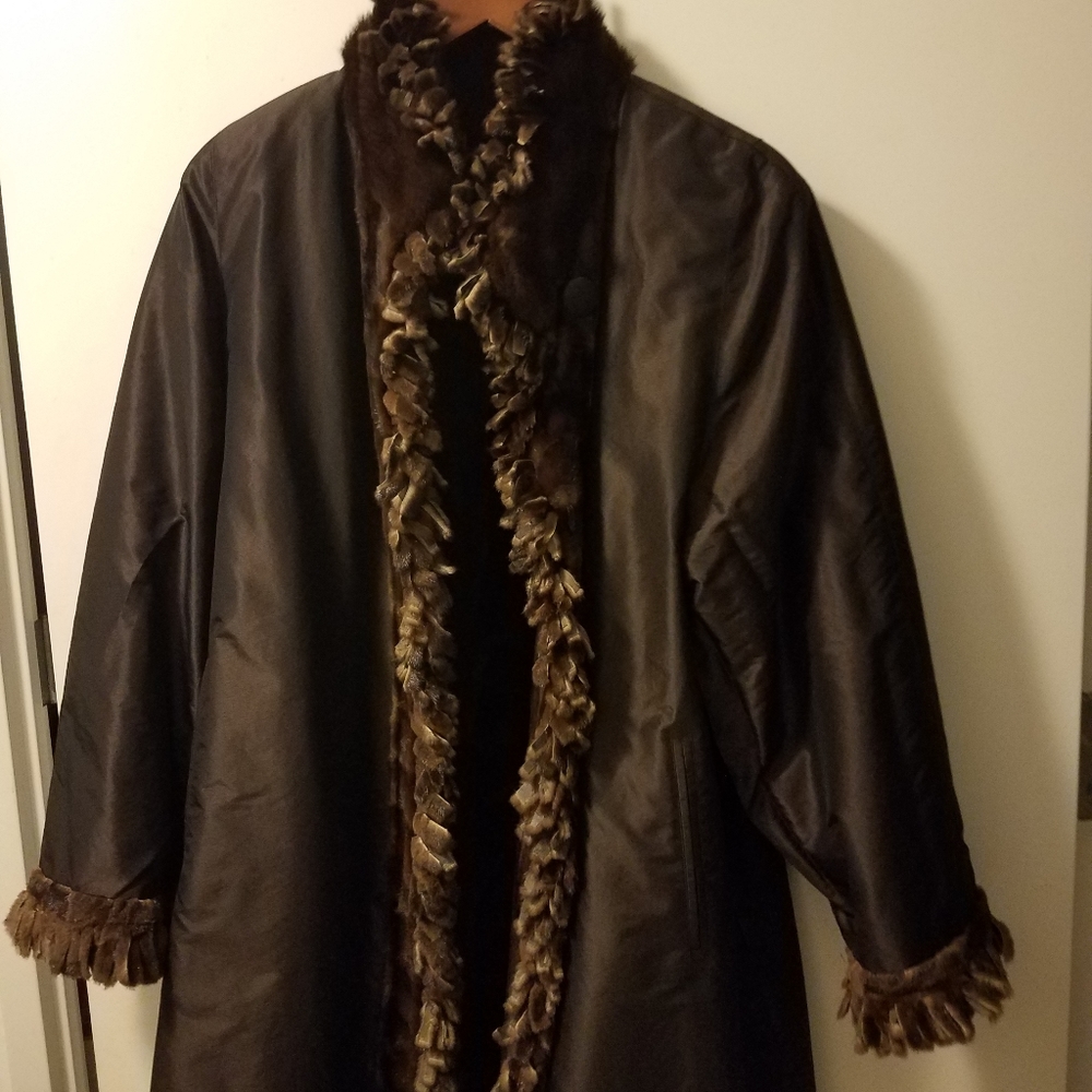 Sheared Mink coat - Picture 5 of 8